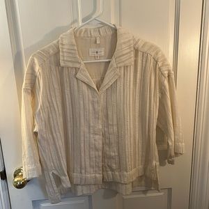 Lou & Grey Short Sleeve Button Up